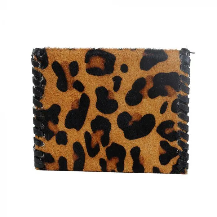 Myra Bag Women's All Eyeballs Leopard Print Coin Purse S-2971