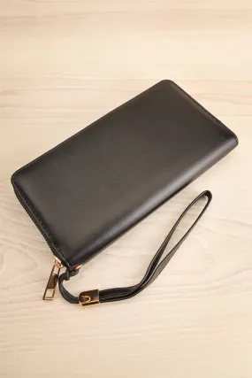 Naples Black | Faux-Leather Wallet