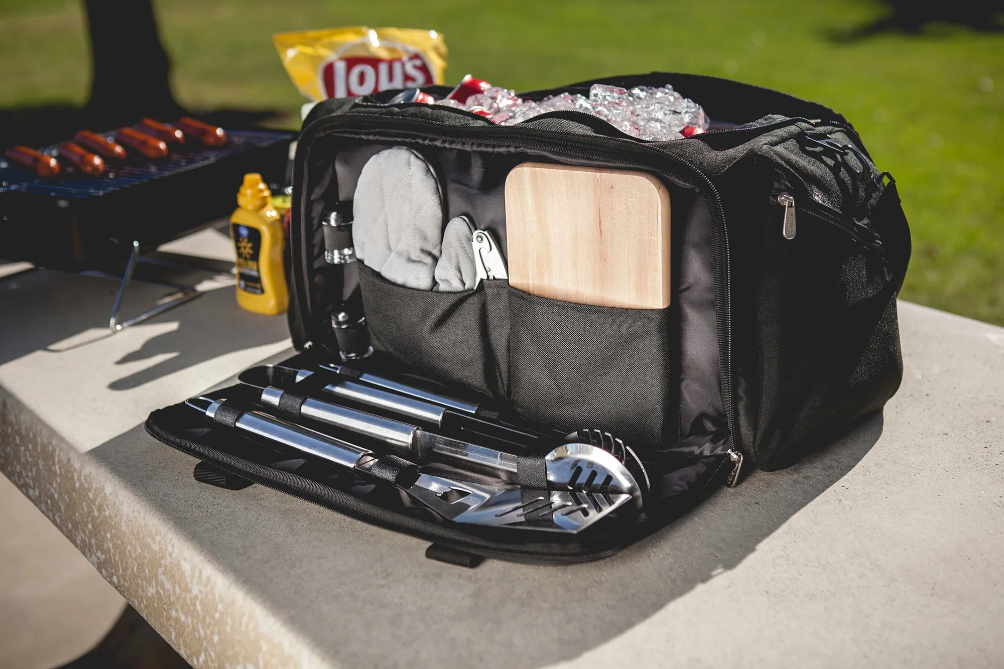 New England Patriots - BBQ Kit Grill Set & Cooler