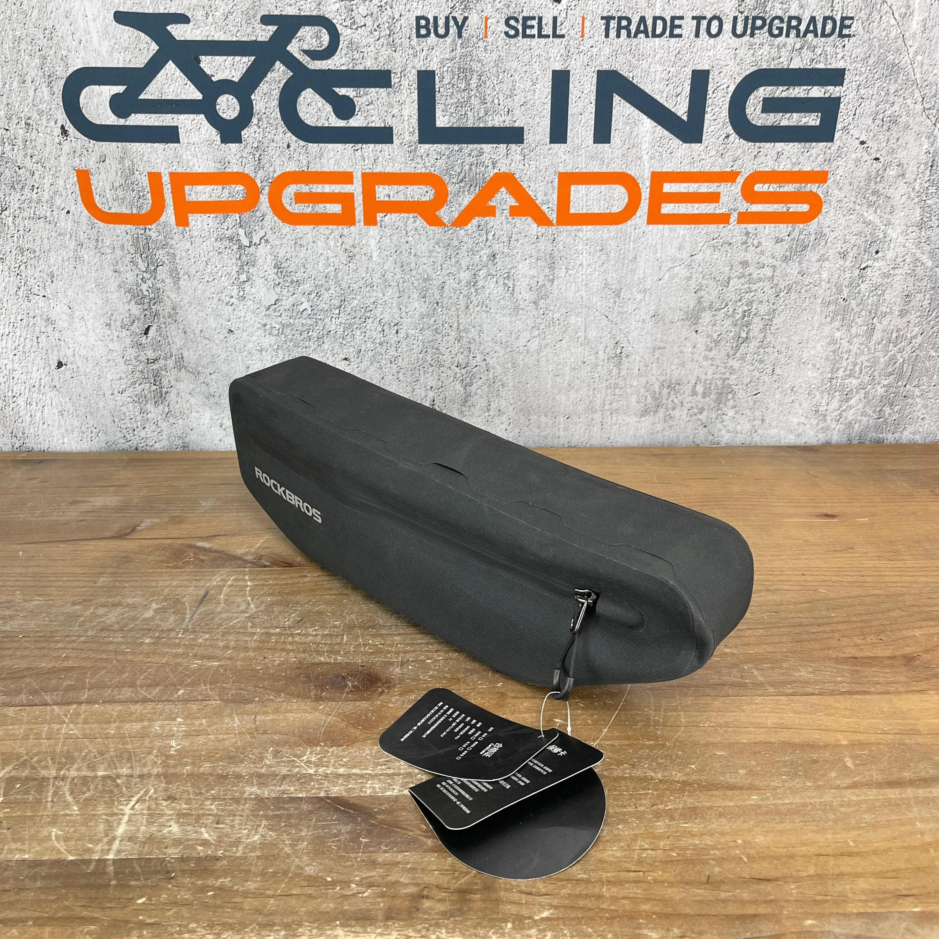 New! Rockbros Under Top Tube 3L Waterproof Cycling Frame Bag