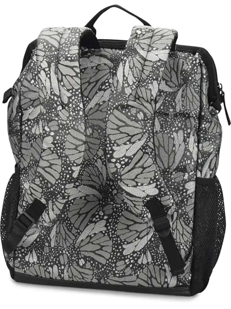 NurseMates Ultimate Backpack | Jacquard Butterfly