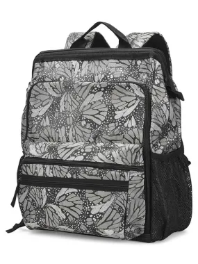 NurseMates Ultimate Backpack | Jacquard Butterfly