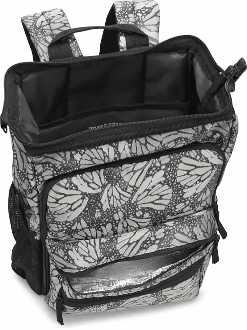 NurseMates Ultimate Backpack | Jacquard Butterfly