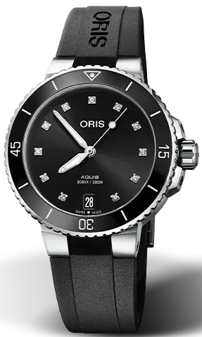 ORS Watch Aquis Date Diamond Ladies