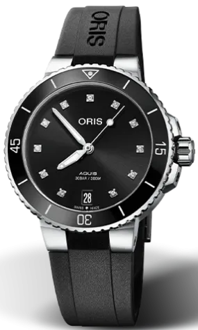 ORS Watch Aquis Date Diamond Ladies