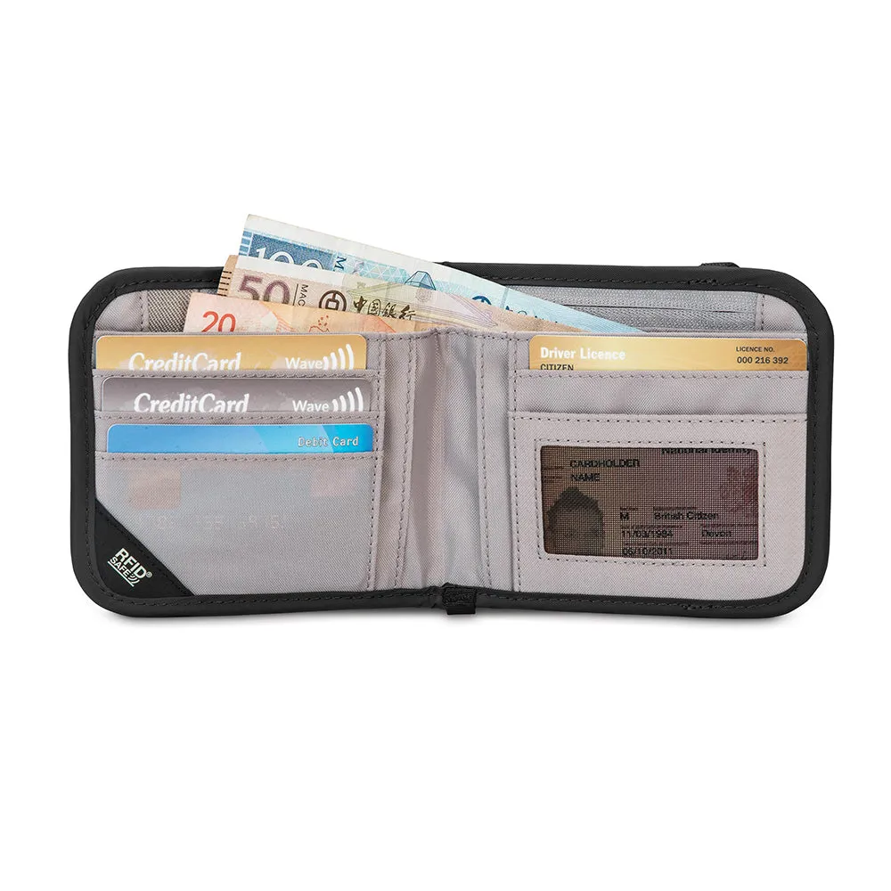 Pacsafe RFIDsafe™ V100 RFID Blocking Bifold Wallet