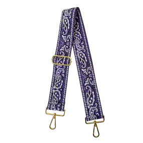 Paisley Interchangeable Woven Bag Strap