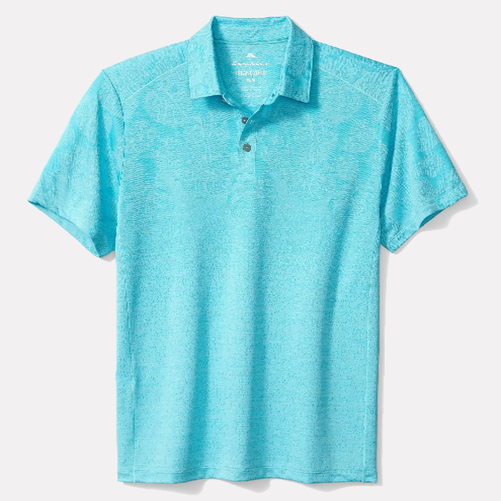 Palm Coast Tropic Fade Polo / River Blue