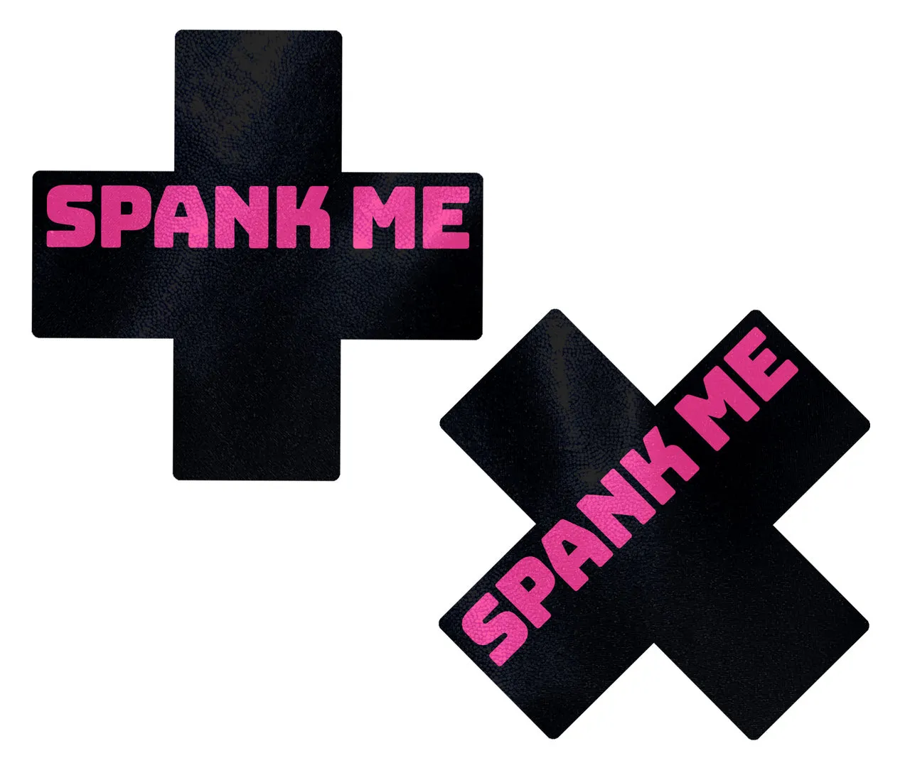 Pastease Liquid Black Cross Pink Spank Me