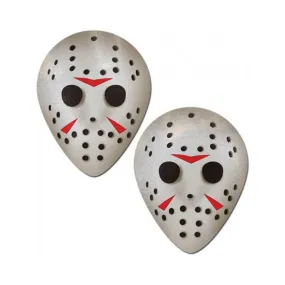 Pastease Scary Halloween Hockey Mask  White O/S