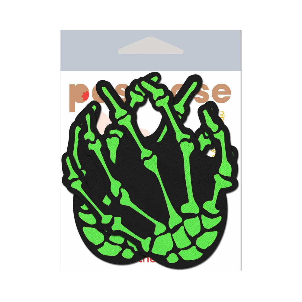 Pastease Zombie Neon Green/UV Boney Hand