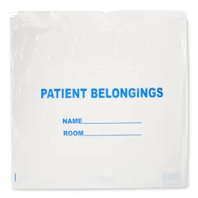 Patient Belongings Bag with Drawstring Closure 20 x 20 White 250/Case