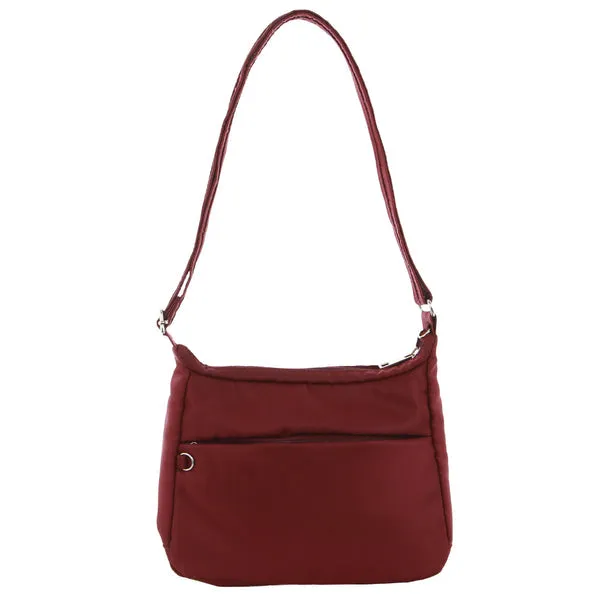 Pierre Cardin - PC2642 Anti-Theft Crossbody Bag - Wine