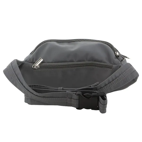 Pierre Cardin - PC3178 Anti Theft travel Waist bag - Grey