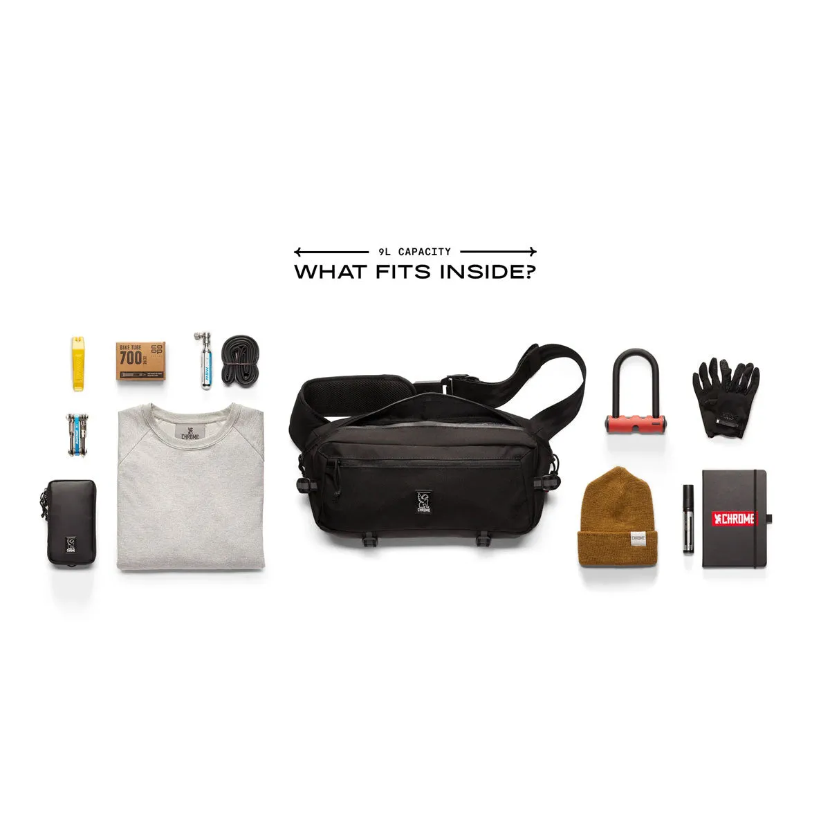 [PO] Chrome Industries : Kadet Sling Bag 9L : Sandstone