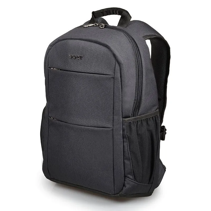 Port Designs Sydney Backpack Casual Backpack Black Polyester