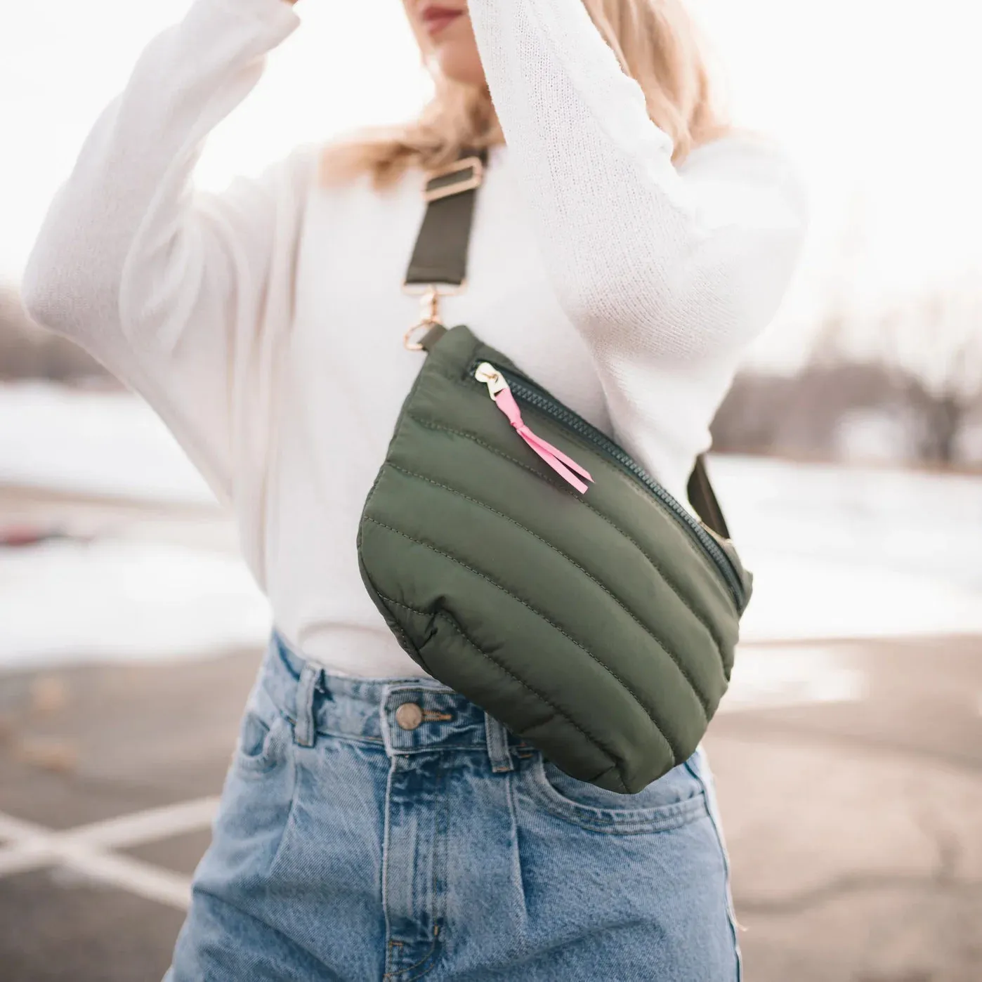 PREORDER: Jolie Puffer Belt Bag in Nine Colors