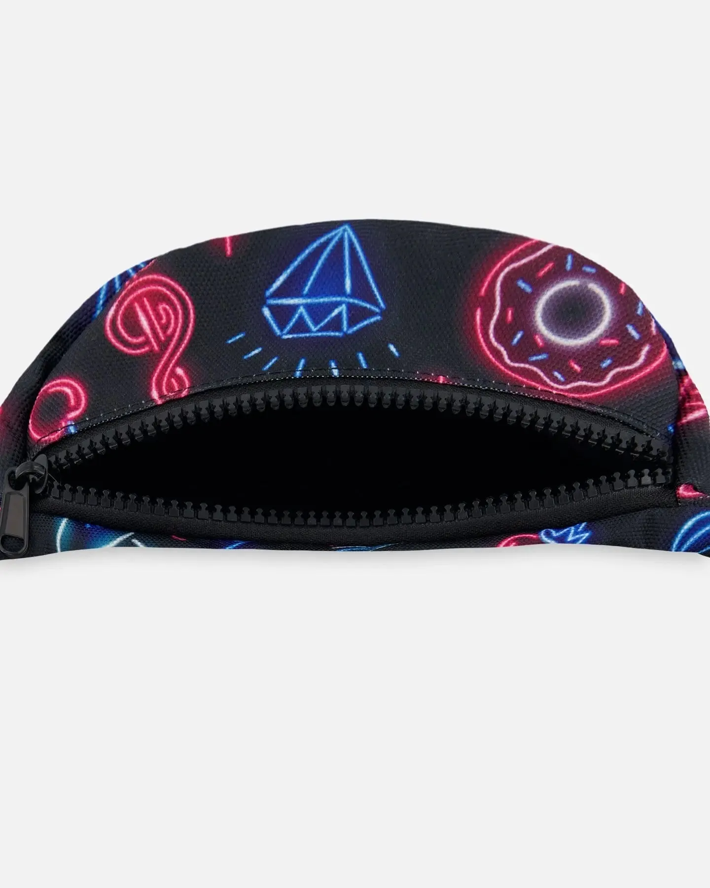 Printed Fanny Pack Black And Blue And Pink Items