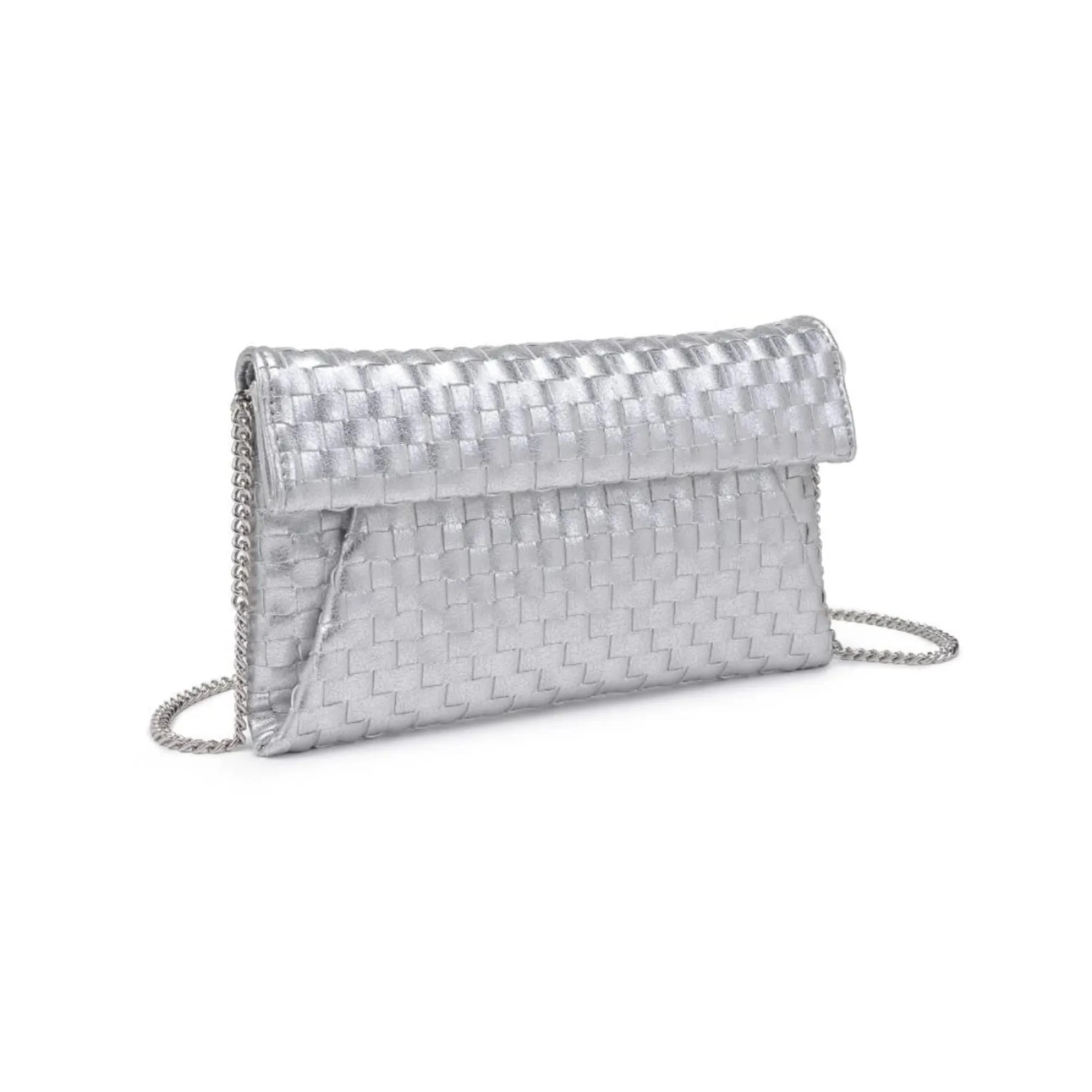 Priscilla Woven Clutch