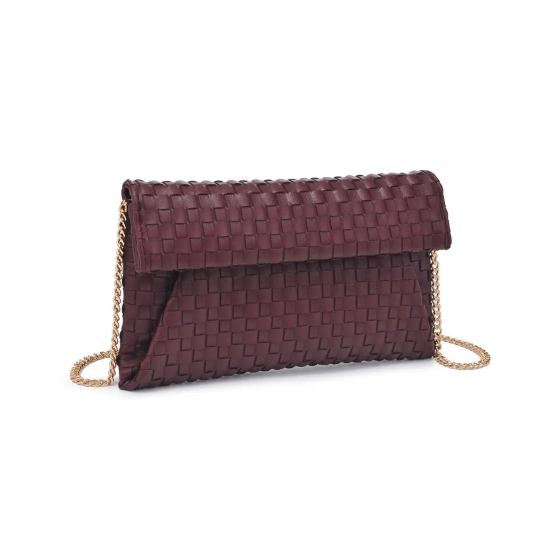 Priscilla Woven Clutch