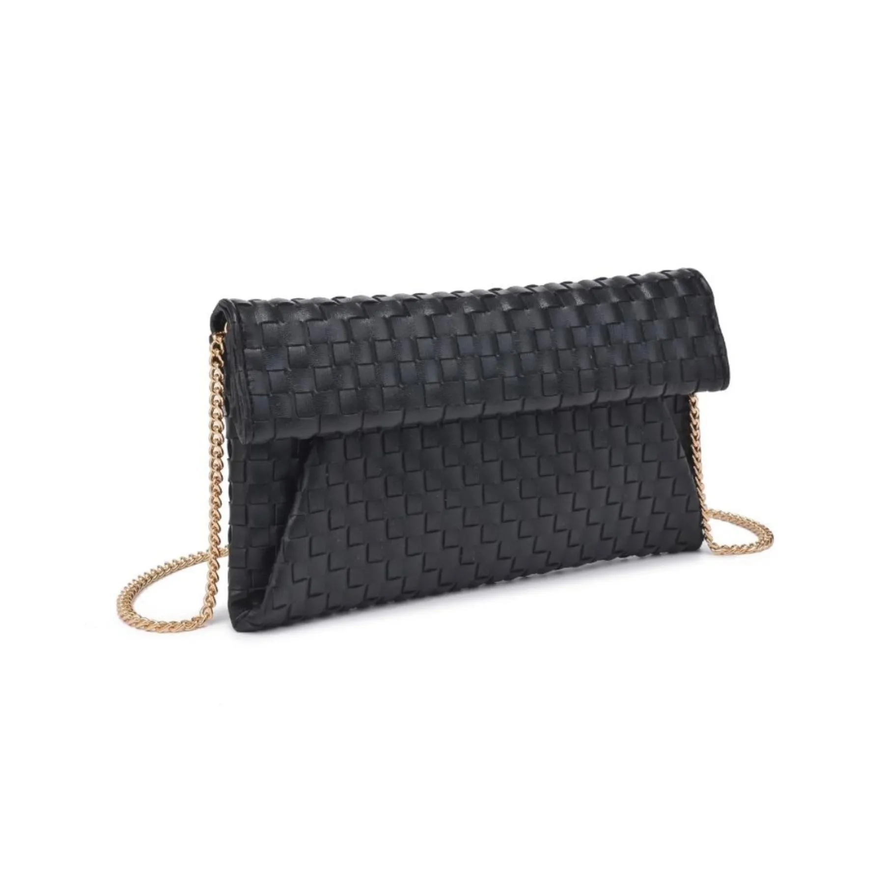 Priscilla Woven Clutch