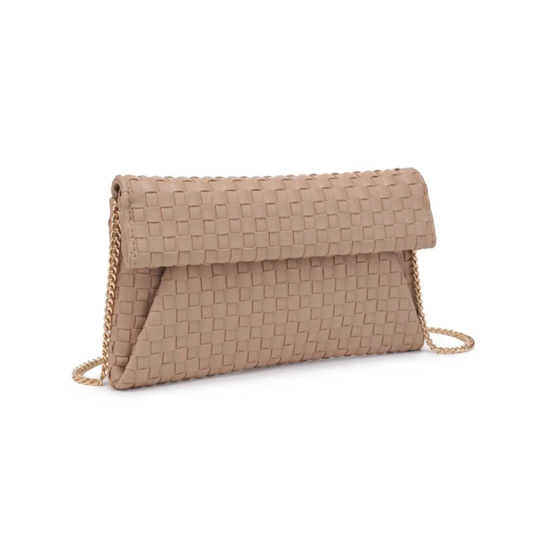 Priscilla Woven Clutch