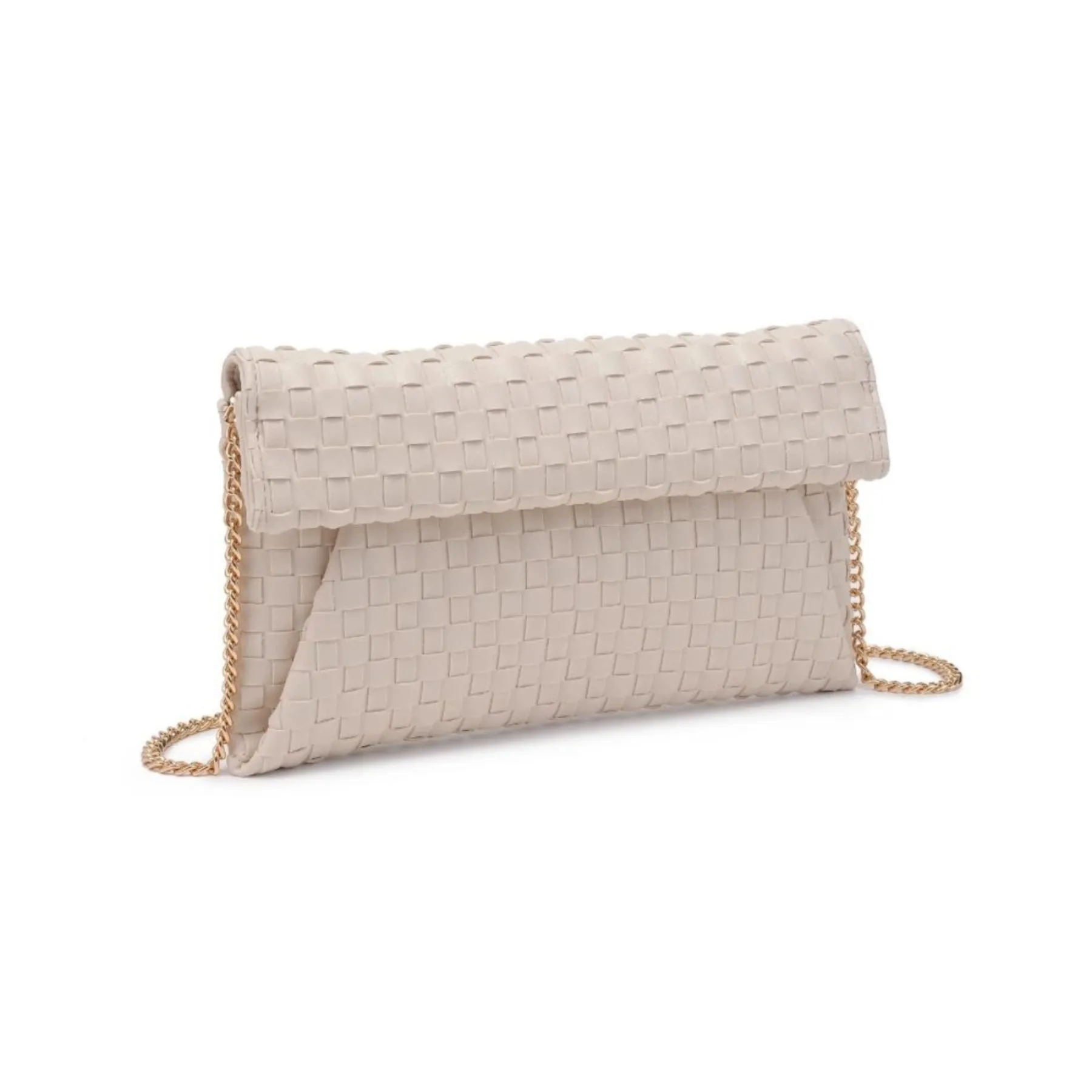 Priscilla Woven Clutch