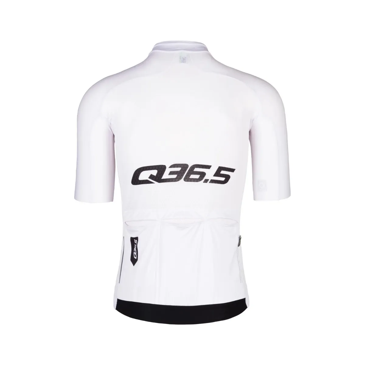 Q36.5 Gregarius Pro Signature Short Sleeve Jersey White Black