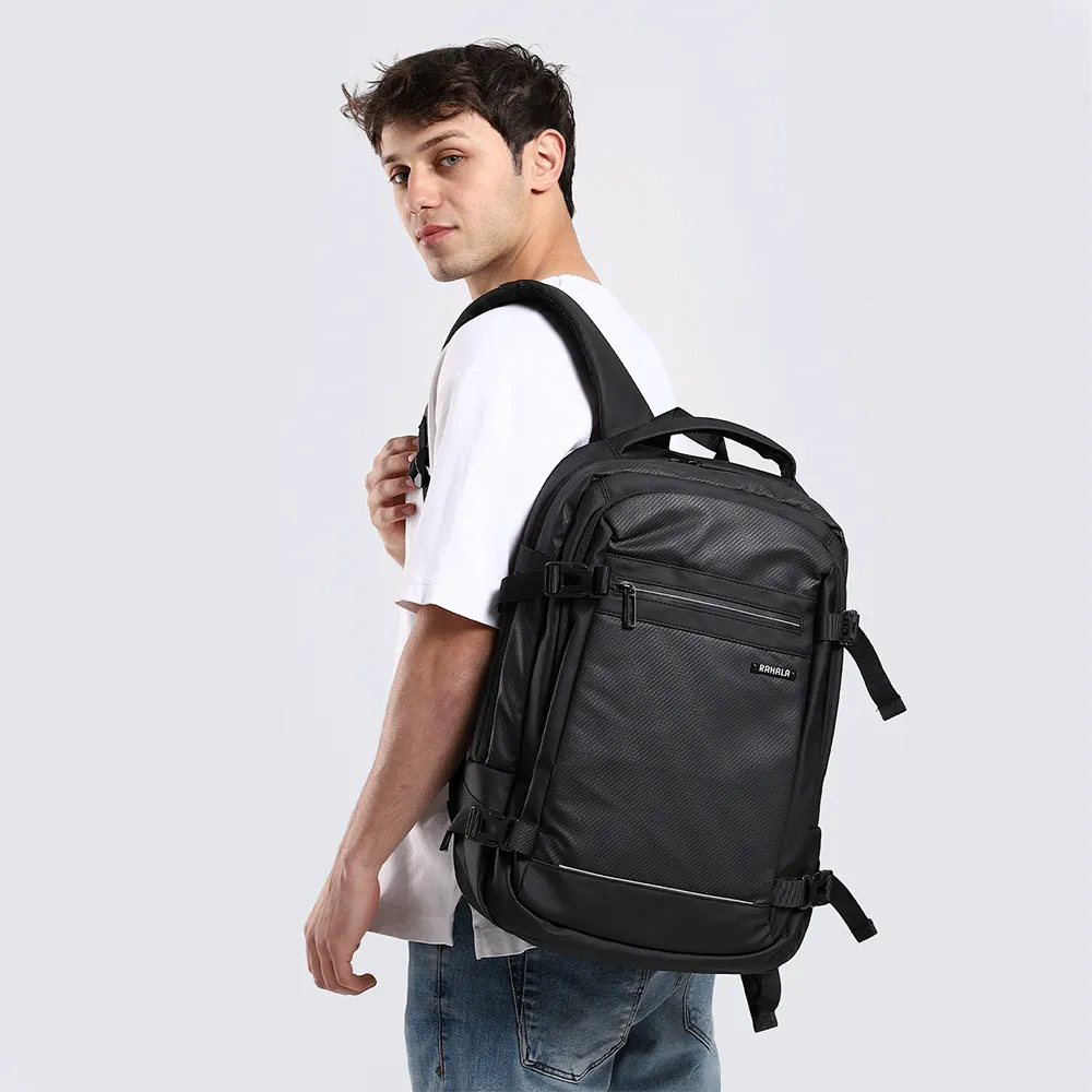 Rahala EF91M 15.6 Inch Laptop Backpack - Black