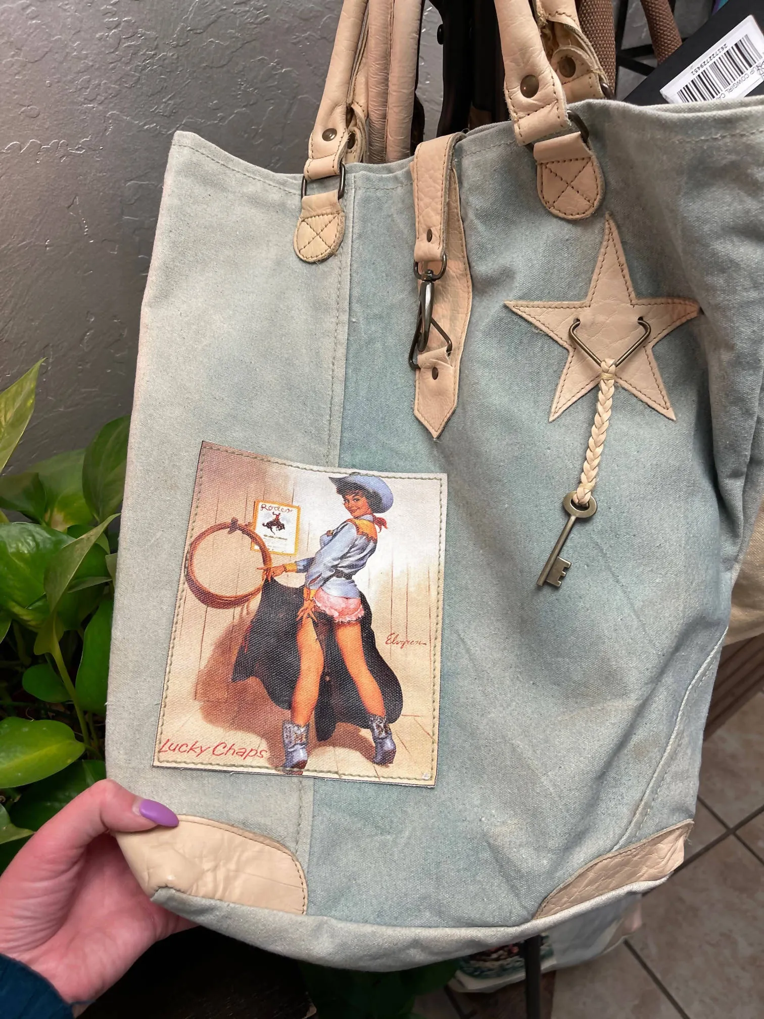 Recycled Military Tents & Tarps Pin Up Bags