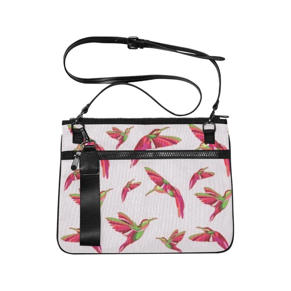 Red Swift Colourful Slim Clutch Bag