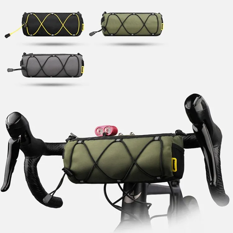 Rhinowalk RK9103 2.4L Outdoor Sports Cycling Front Bag Bicycle Waterproof Handlebar Bag(Gray)