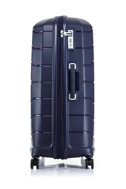 Samsonite - NEW Oc2lite 81cm Large 4 Wheel Hard Suitcase - Navy