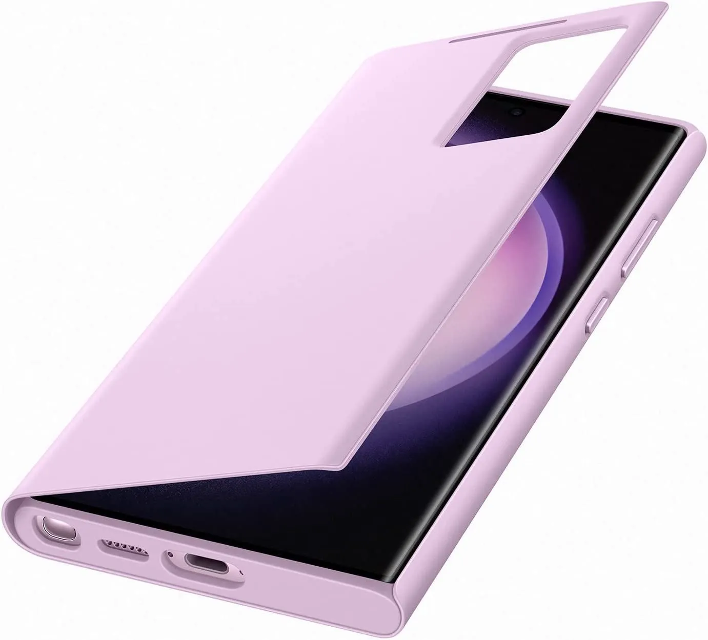 Samsung Galaxy S23 Ultra Smart View Wallet Case Lilac - EF-ZS918CVEGWW