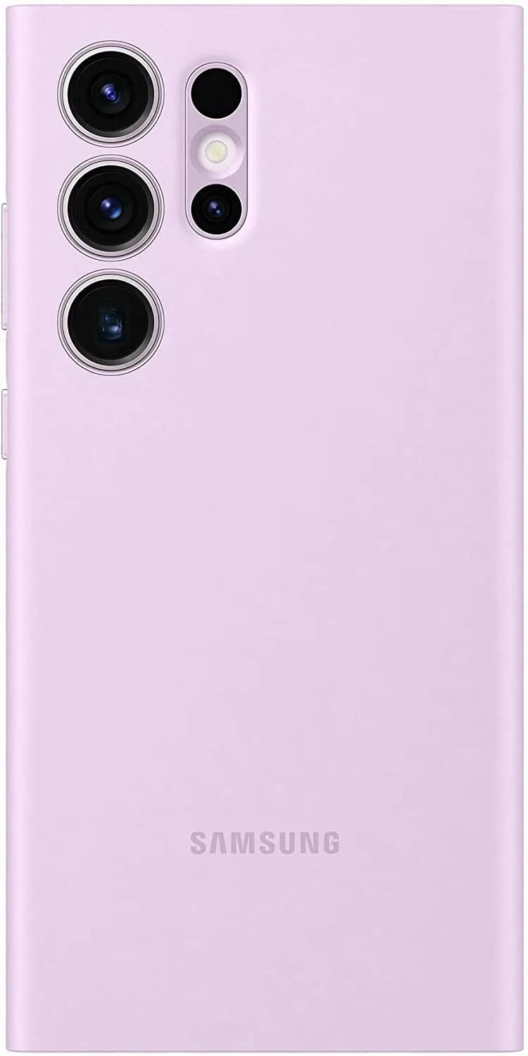 Samsung Galaxy S23 Ultra Smart View Wallet Case Lilac - EF-ZS918CVEGWW