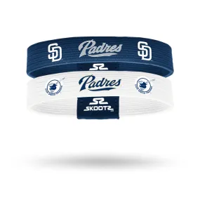 San Diego Padres MLB 2 Pack Wristbands