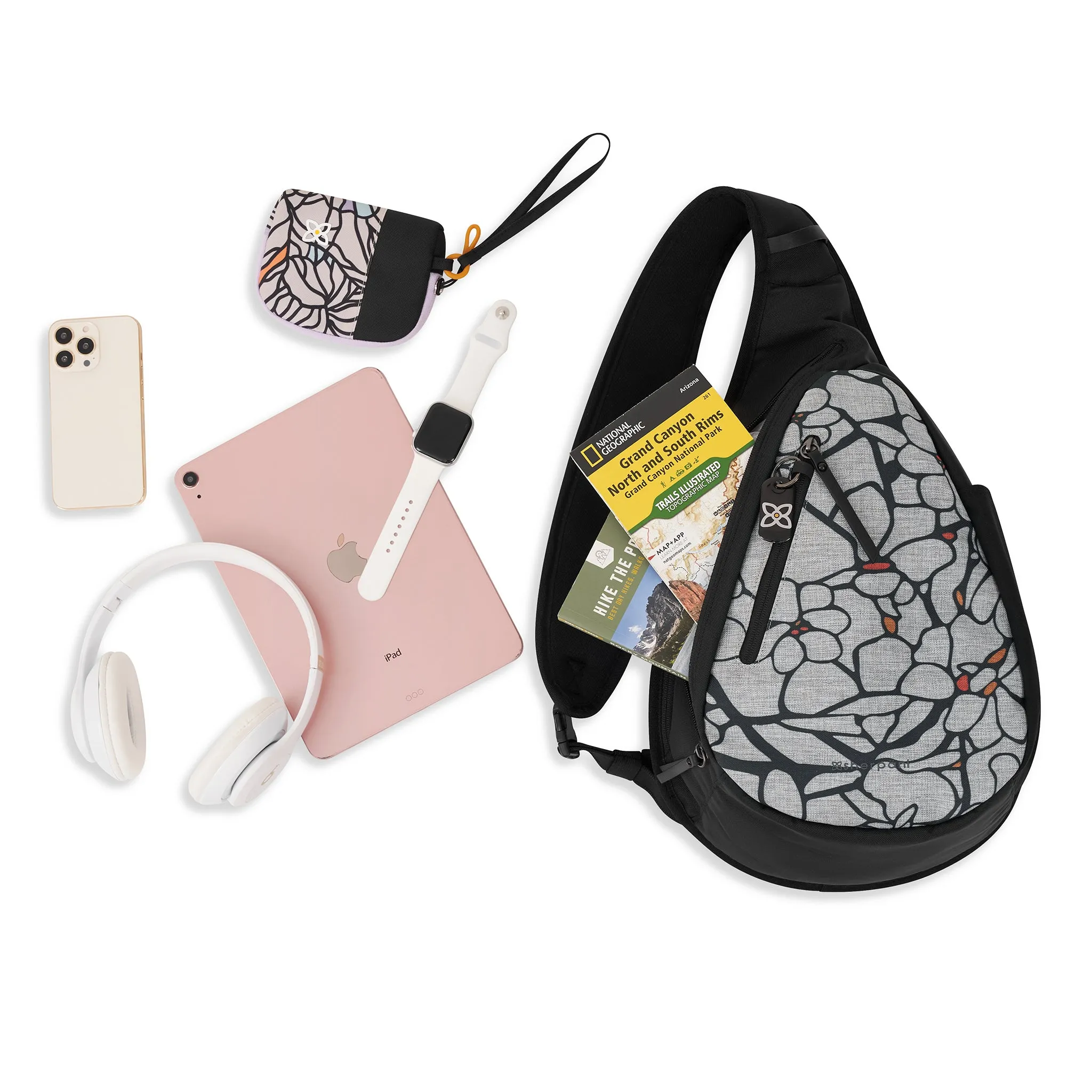 Sherpani Esprit AT Travel Sling Backpack sakura