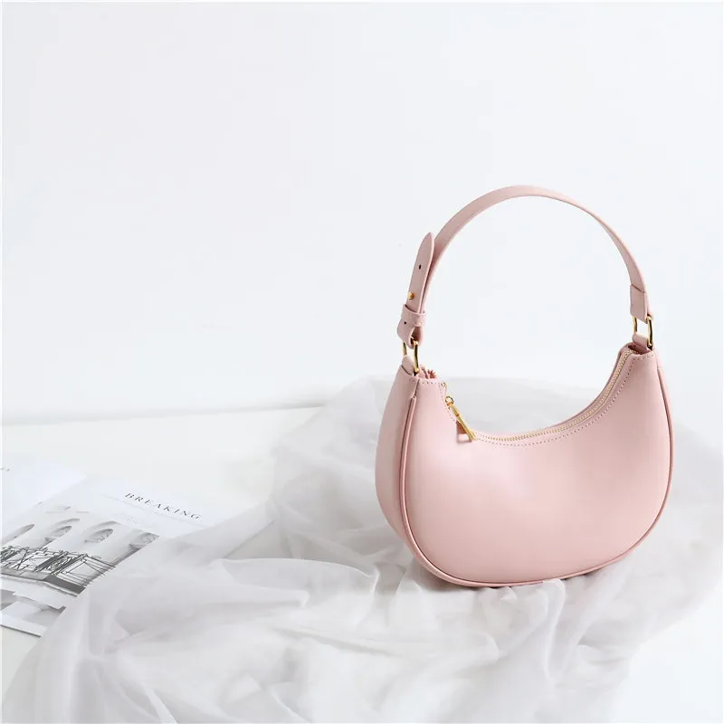 Small Moon leather shoulder bag