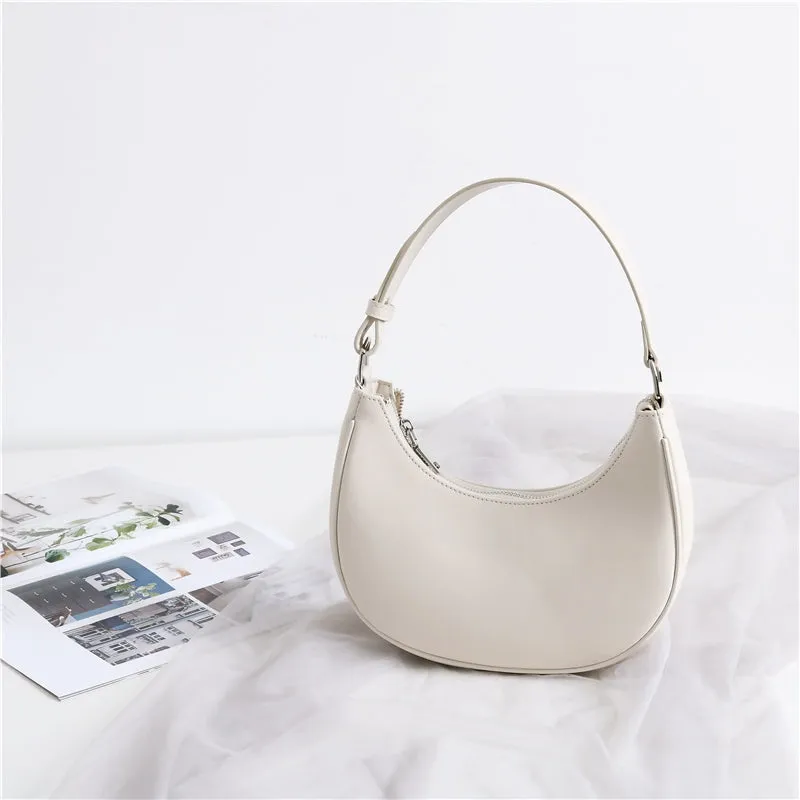 Small Moon leather shoulder bag