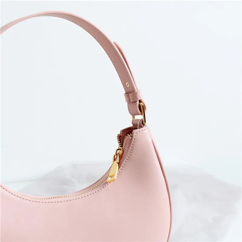 Small Moon leather shoulder bag