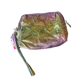 Small puffy stars  clutch bag