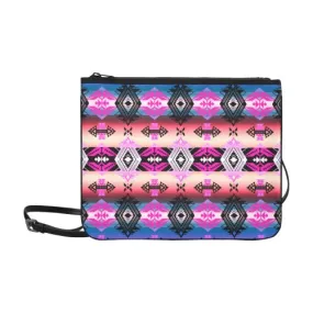 Sovereign Nation Skies Slim Clutch Bag