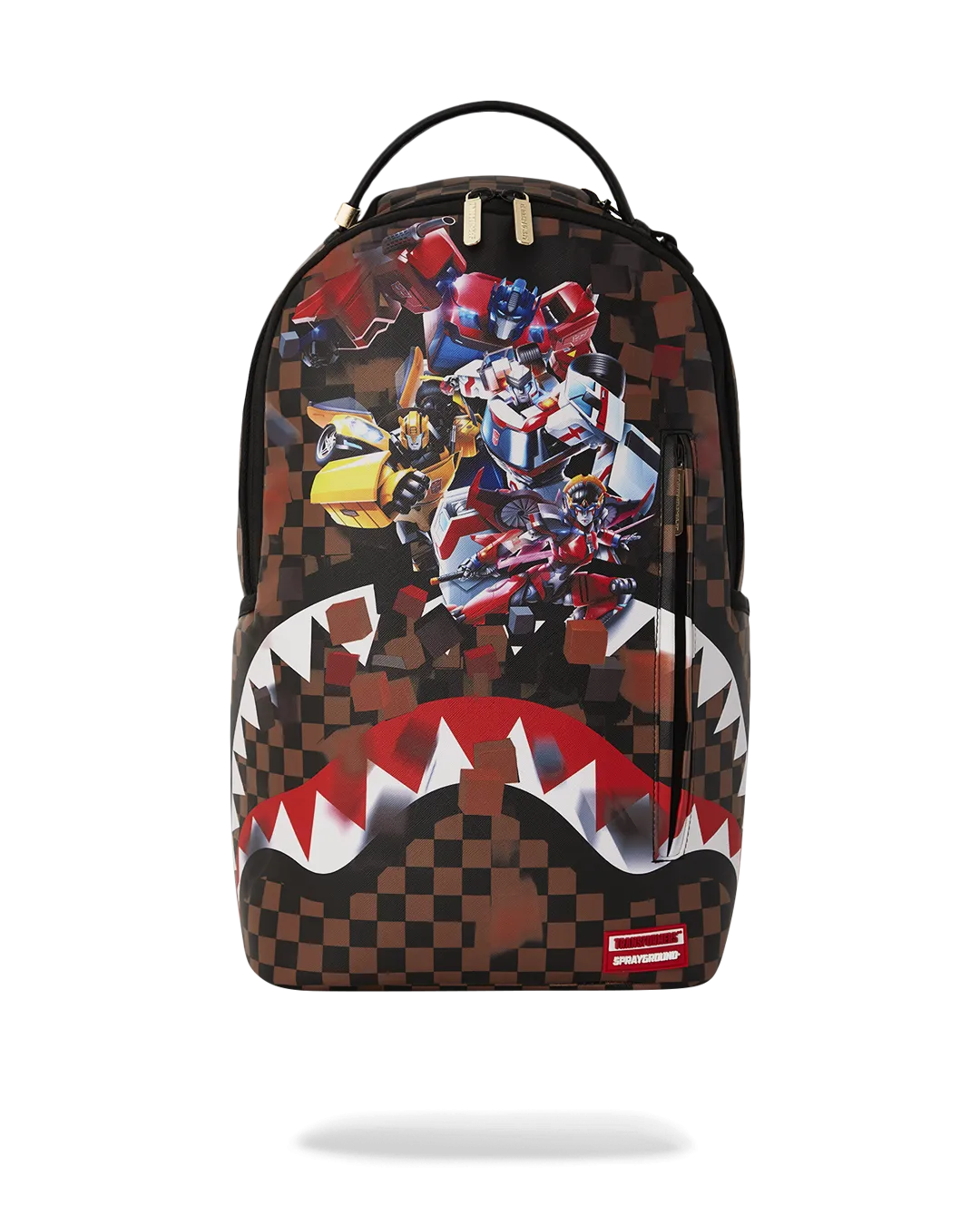 Sprayground Transformers Checkered Backpack