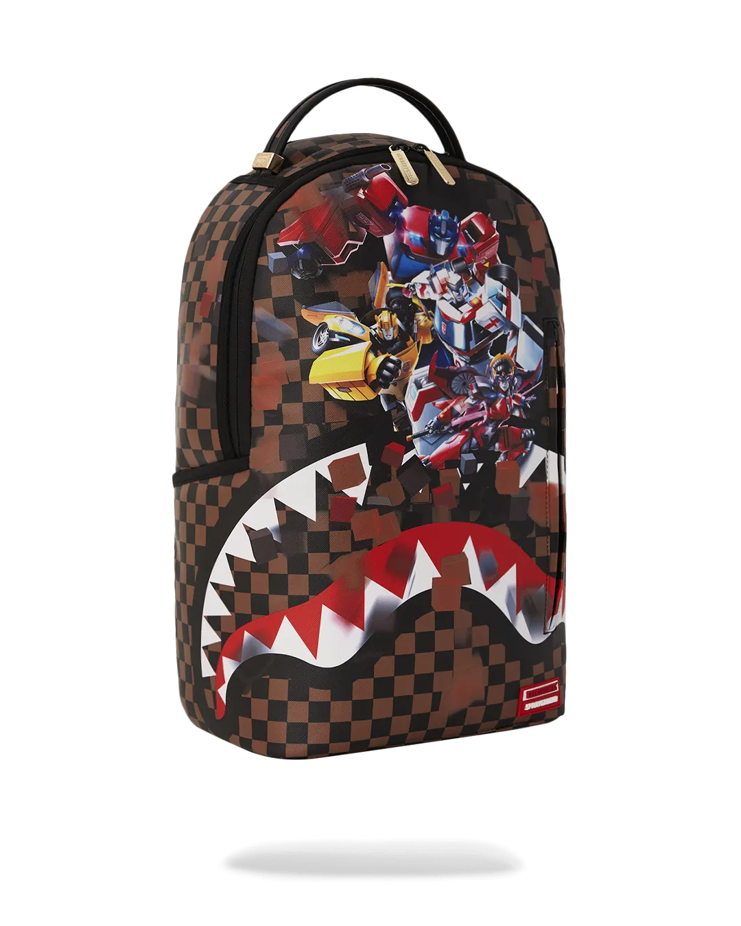 Sprayground Transformers Checkered Backpack