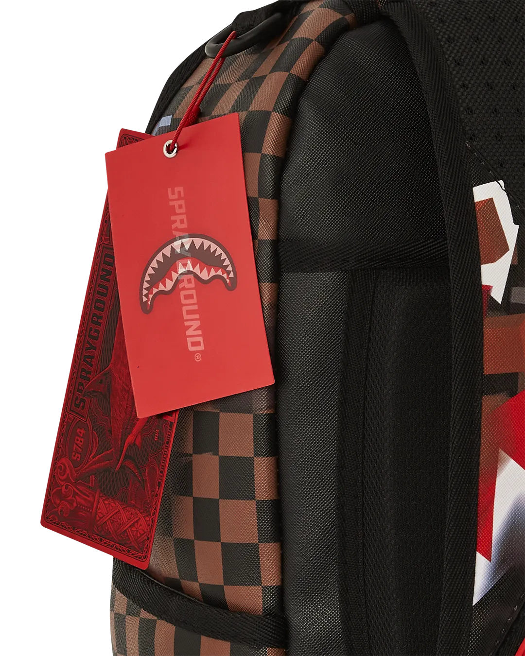 Sprayground Transformers Checkered Backpack