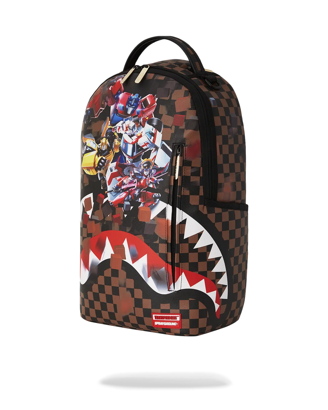 Sprayground Transformers Checkered Backpack