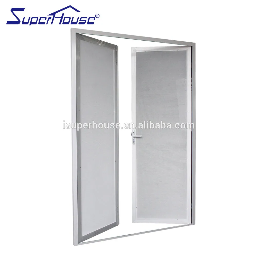 Suerhouse Australia standard AS2047,AS/NZ1288 certificate exterior security screen door|stainless steel anti theft door