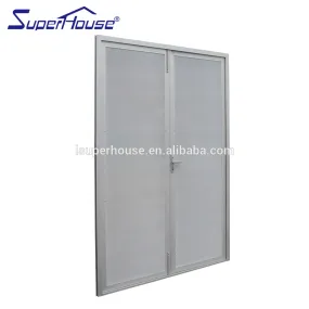 Suerhouse Australia standard AS2047,AS/NZ1288 certificate exterior security screen door|stainless steel anti theft door