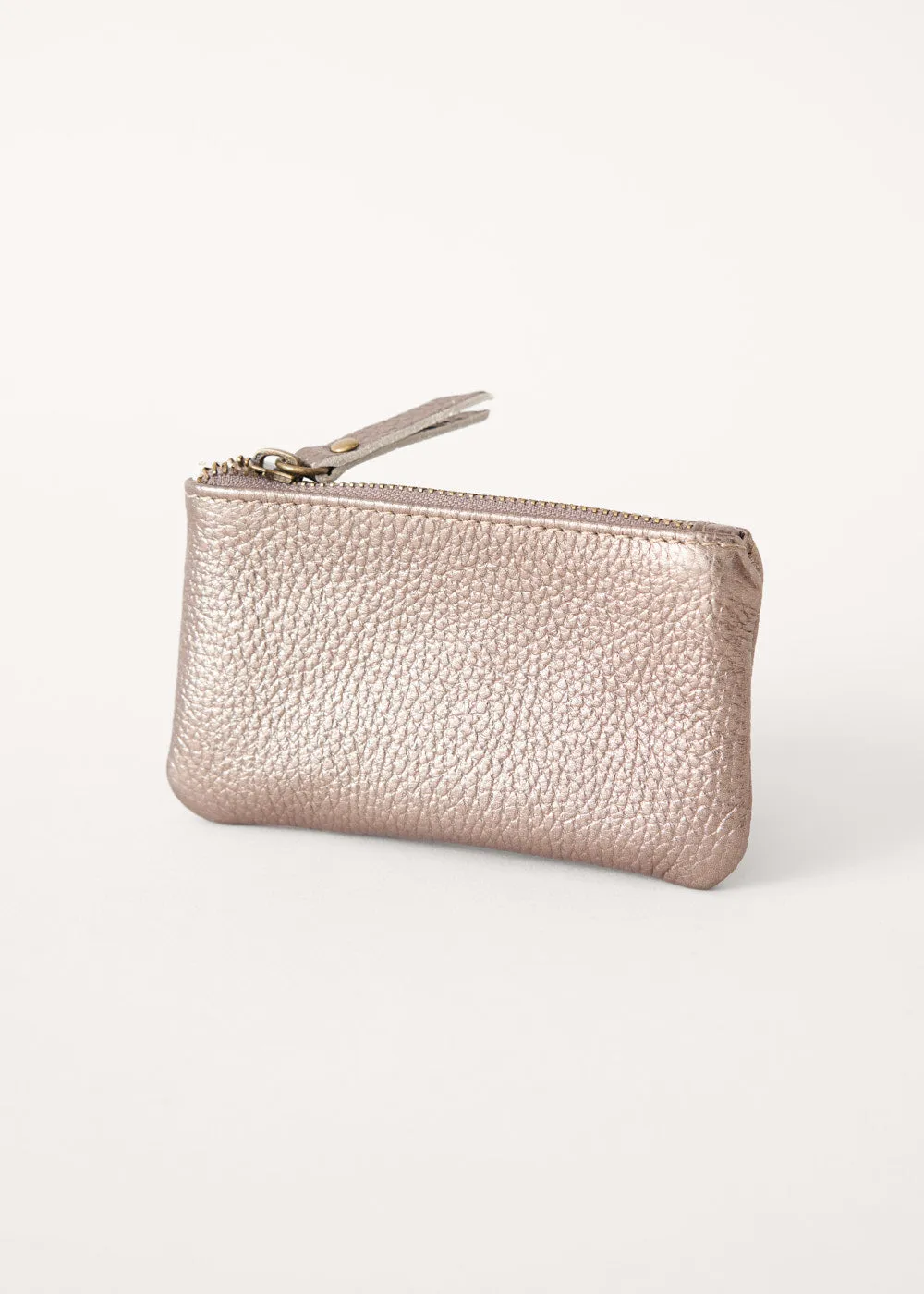 SUKI LEATHER PURSE - BRONZE