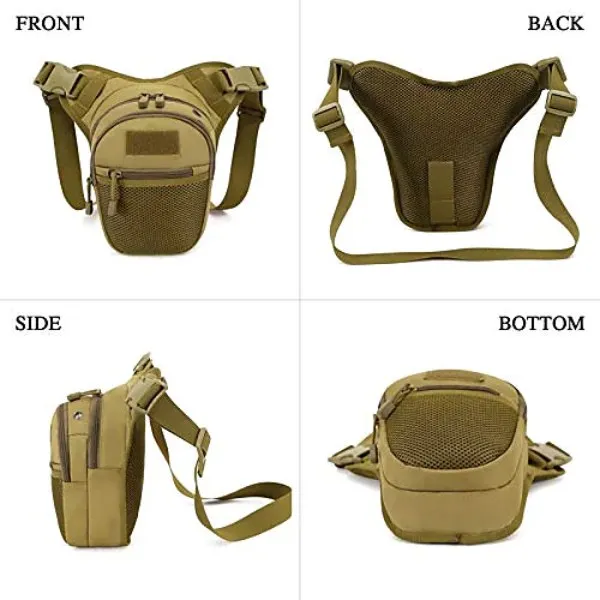 Tactical Drop Leg Waist Bag Military